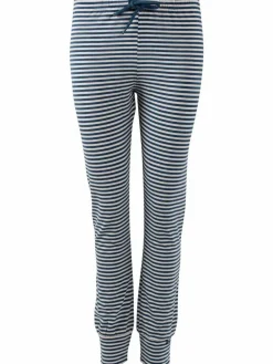 Ess - Danesandvig Wool Loungepants Stone Blue/Chalk