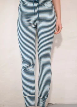 Ess - Danesandvig Wool Loungepants Stone Blue/Chalk