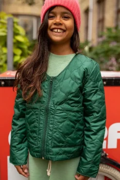 Ess - Fyn Midlayer Thermo Jacket Dark Khaki