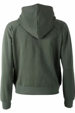 Ess - Organic Danebalance Zip-Up Army