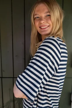 Ess - Sukker Dress Dk Navy/Chalk