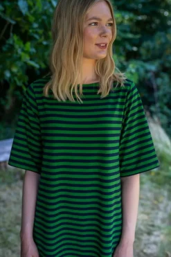 Ess - Sukker Dress Fall Jungle/Dk Navy