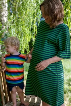 Ess - Sukker Dress Fall Jungle/Dk Navy