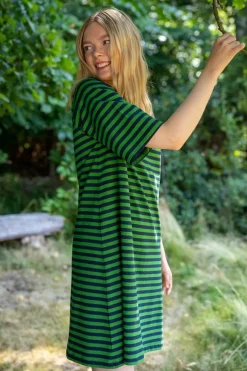 Ess - Sukker Dress Fall Jungle/Dk Navy