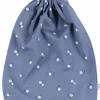 Fruit/Gift Bag Big Grey Blue Miniflower