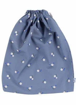 Fruit/Gift Bag Big Grey Blue Miniflower