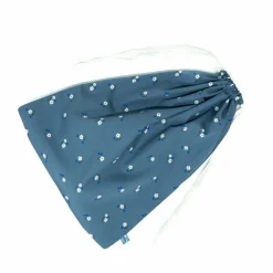 Fruit/Gift Bag Big Grey Blue Miniflower