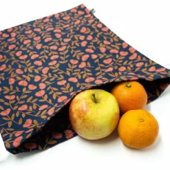 Fruit/Gift Bag Big Navy Fleurie