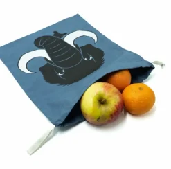 Fruit/Gift Bag Greyblue Elefant
