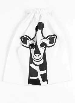 Fruit/Gift Bag Offwhite Giraf