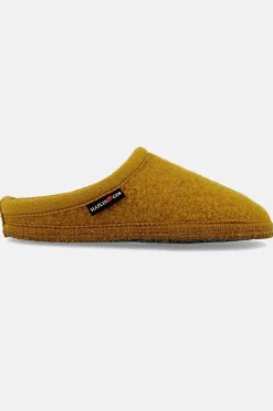 Haflinger Alaska Hjemmesko Mustard