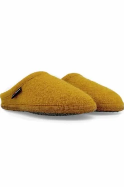 Haflinger Alaska Hjemmesko Mustard