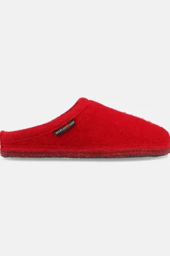 Haflinger Alaska Hjemmesko Brick Red