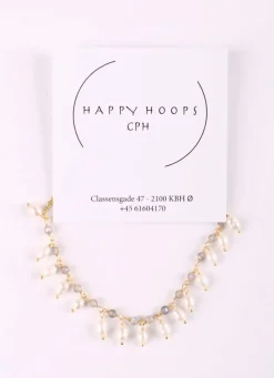 Happy Hoop Cph Kiko Halskaede Guldfarvet/Off White