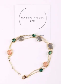 Happy Hoop Cph Rachel Armband Guldfarvet/Multi
