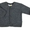 Joha Cardigan Uld Fleece Koks Melange