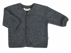 Joha Cardigan Uld Fleece Koks Melange