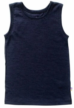 Joha Wool Undershirt Kids Navy