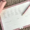 Kartotek Weekly Planner Rosa