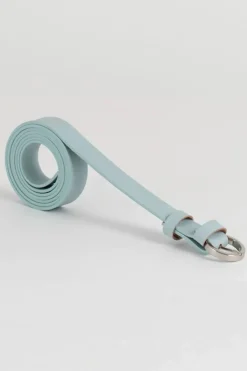 Labienhecha Leather Belt Light Blue