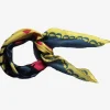 Les Belles Vagabondes Mini Silk Scarf Mogador Yellow