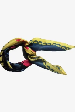 Les Belles Vagabondes Mini Silk Scarf Mogador Yellow