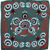 Les Belles Vagabondes Mini Silk Scarf Zora Khaki