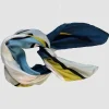 Les Belles Vagabondes Mini Silk Scarf Expression Yellow