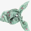 Les Belles Vagabondes Mini Silk Scarf Lobelia Khaki