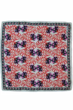Les Belles Vagabondes Mini Silk Scarf Bergamot Orange
