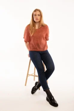 Liberty Sweater Rose Tile