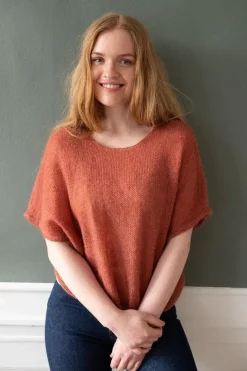 Liberty Sweater Rose Tile