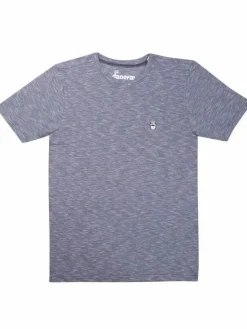 Mande Tee Navy/Milk Erik Embroidery