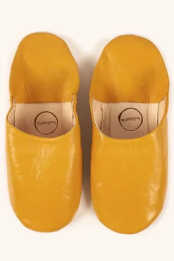 Marokkanske Babouche Tofler Mustard