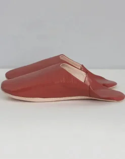 Marokkanske Babouche Tofler Terracotta