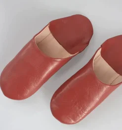 Marokkanske Babouche Tofler Terracotta