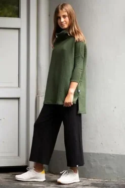 Mini Danecamino Tunic Dark Khaki