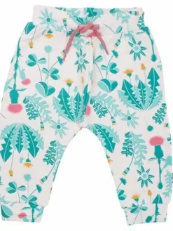 Organic - Daneboeg Pants Chalk Ukrudt
