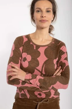 Organic - Danelotte Tee Beige Rose Bloom Boom