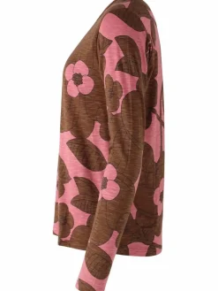 Organic - Danelotte Tee Beige Rose Bloom Boom