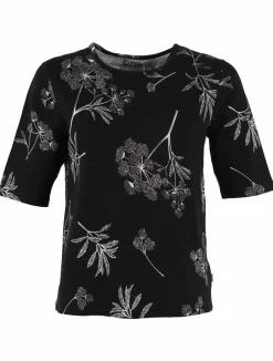 Organic - Danemanna Viscose Slub Tee Black Hemlock