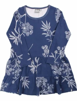 Organic - Danemiva Dress Marine/Chalk Hemlock