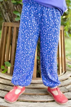 Organic - Danenutmeg Pants Deep Marine Fleurie