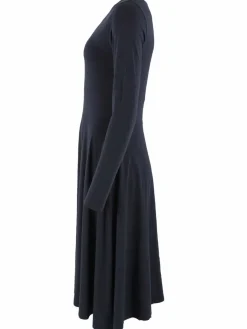 Organic - Danesigrid Viscose Dress Dk Navy