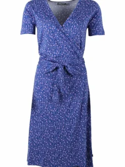 Organic - Danevenice Inter Dress Deep Marine Fleurie