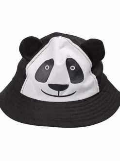 Panda Bucket Hat Black/White