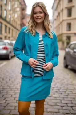 Railroad Jacket Rainblue