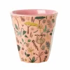 Rice Melamine Kop M.Print Coral Jungle Animals