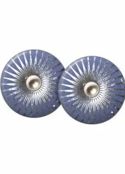 Scherning Splash Orestikker Lavender/Solvfarvet