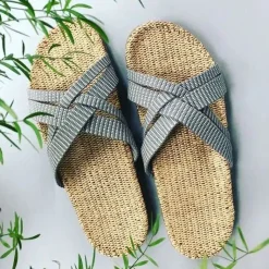 Shangies Women Grey Stripes